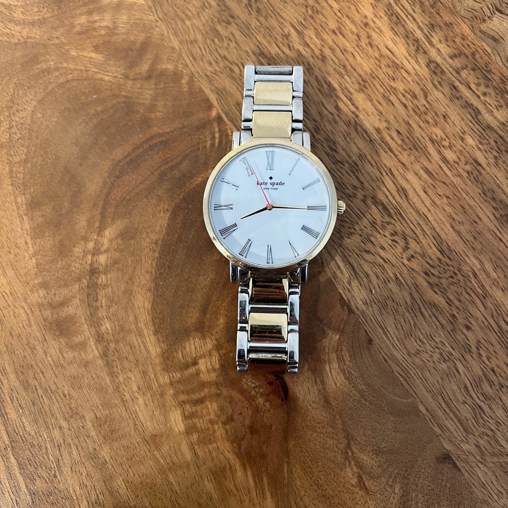 Kate Spade Two-Tone Silver and Gold Watch